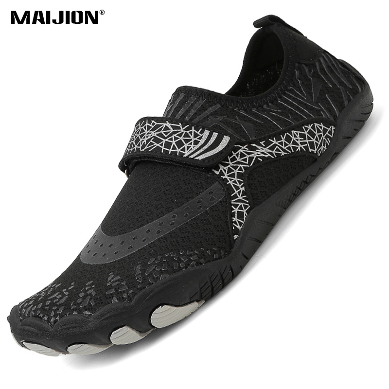 Aquatic Sports Shoes - Schnelltrocknende Wassersportschuhe für Männer, Klettverschluss-Strand-Aquatic-Sneaker für