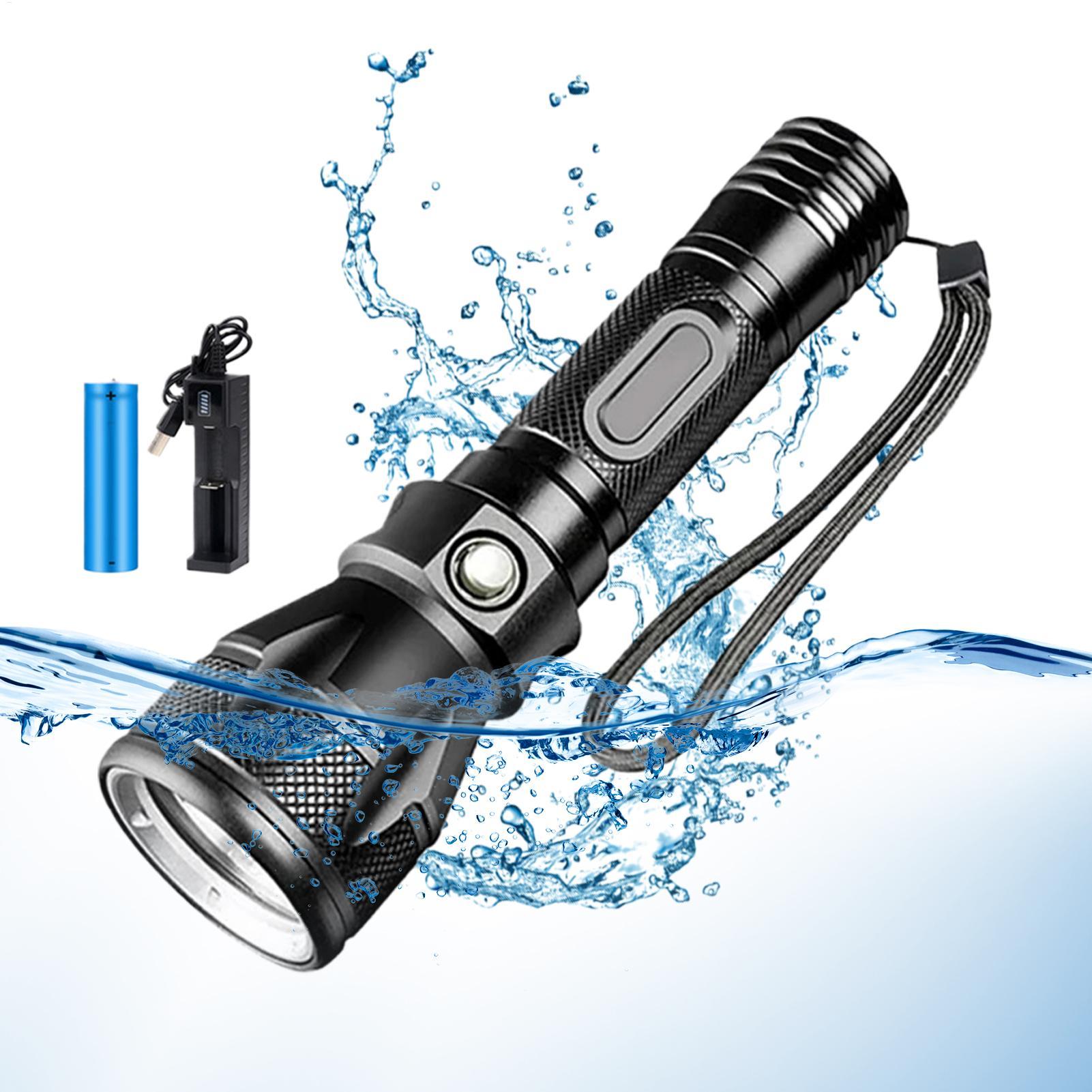 3-Modus Leistungsstarke Wieder – Underwater Flashlight Bewertung und Preis