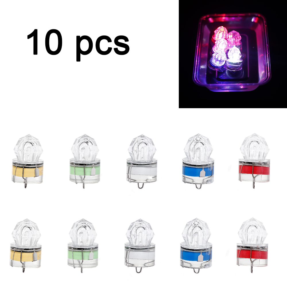 10 stücke LED Angeln Lampe Unt – Underwater Flashlight Bewertung und Preis