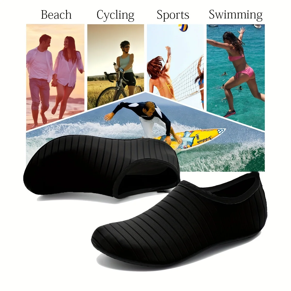 1 Paar Wasserschuhe für Damen  – Aquatic Sports Shoes Bewertung und Preis