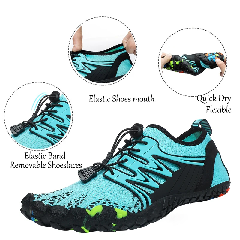 Unisex Wassers chuhe schnell t – Aquatic Sports Shoes Bewertung und Preis